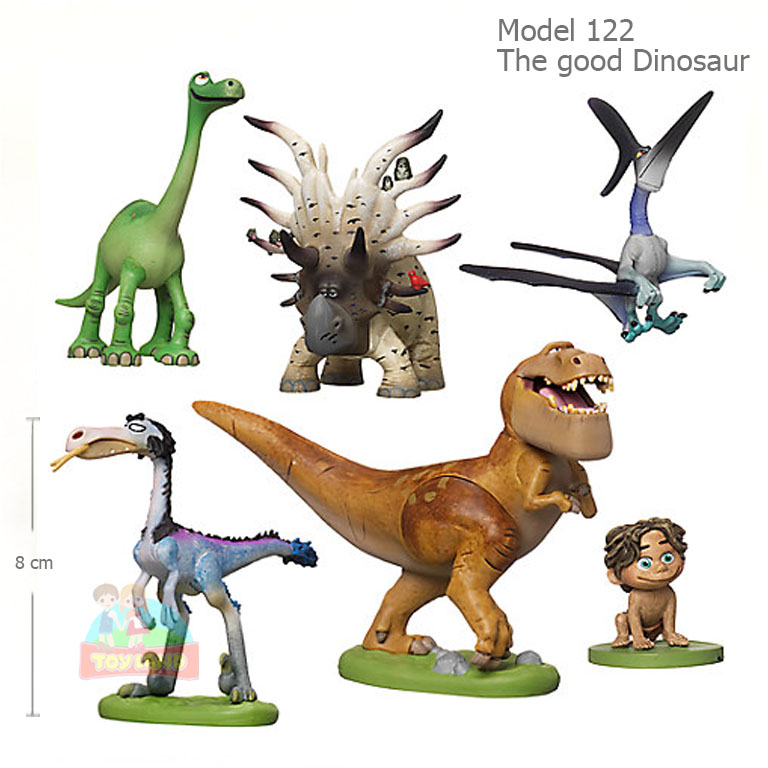 Action Figure Set - Model 122 :  The good Dinosaur